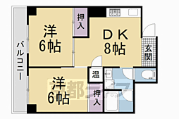 石清水ビューハイツ　Ａ棟 407