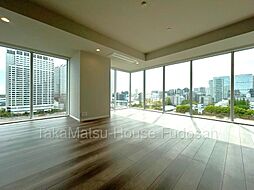 リバーサイドの眺望　ワールドシティタワーズ　アクアタワー