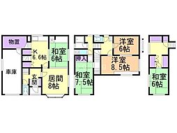 札幌市白石区菊水上町二条1丁目の一戸建て