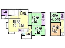 美唄市南美唄町下の一戸建て