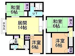 岩見沢市美園五条8丁目の一戸建て