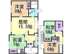 美唄市字美唄の一戸建て
