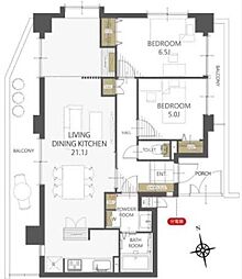 ダイアパレスクレスト富樫 412