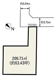 金沢市緑が丘　土地