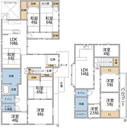 白山市部入道町ル　戸建