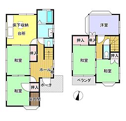 広島市安佐北区落合南4丁目の一戸建て