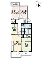 URすずかけ台ハイツ 0002-0402