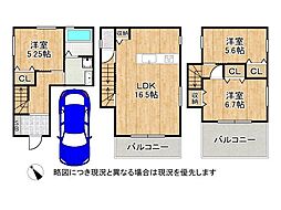 大阪市東淀川区豊里1丁目　中古一戸建て