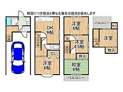 守口市八雲北町1丁目　中古一戸建て