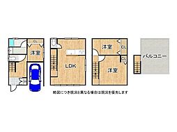 守口市大日町1丁目　中古一戸建て