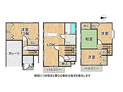 守口市東町1丁目　中古一戸建て