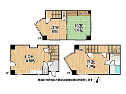 大阪市東淀川区下新庄2丁目　中古一戸建て