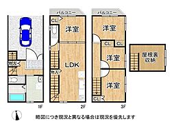 門真市本町　中古一戸建て