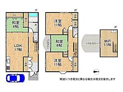 守口市梶町4丁目　中古一戸建て