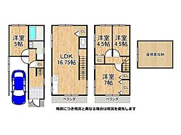 大阪市東淀川区下新庄4丁目　中古一戸建て