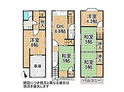 門真市上野口町　中古一戸建て