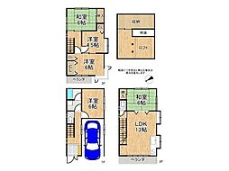 大阪市東淀川区豊里6丁目　中古一戸建て