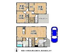 四條畷市美田町　新築一戸建て　13号棟