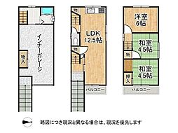 門真市上野口町　中古一戸建て
