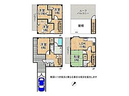 大阪市東淀川区豊里4丁目　中古一戸建て