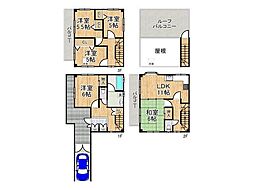 大阪市東淀川区豊里4丁目　中古一戸建て