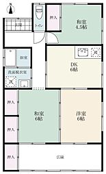 東新庄借家 東側 一階-東