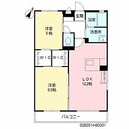 プロムナード夢咲　南棟 201