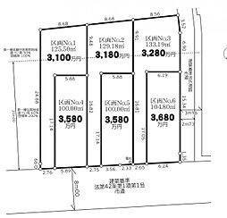 東村山市美住町　売地　1区画