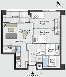 プラーティノ多摩川鵜の木弐番館 3F