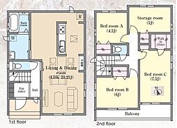 新築戸建　松戸市新松戸6丁目