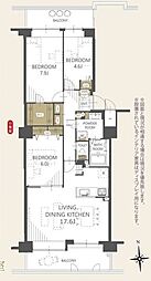 東急ドエル・ステージ21　センターコート壱番館