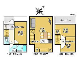 鵜の木3丁目　売地