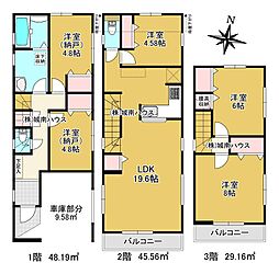 池上3丁目新築住宅 1号棟