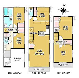 池上3丁目新築住宅 2号棟