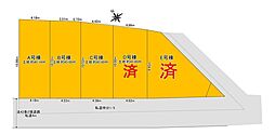 東大井3丁目建築条件付き売地 B号地