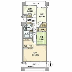 パークホームズ新川崎フォレストコート 604