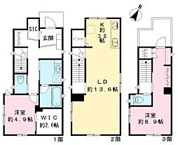 大森東3丁目貸家 1
