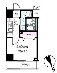 Ｒｉｓｉｎｇ　ｐｌａｃｅ　蒲田南 102