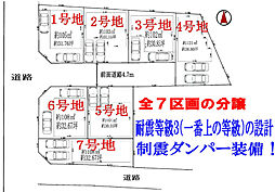 エムズコート上野芝（上野芝向ヶ丘町５丁）全７区画・