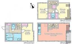 中村区烏森町71372(全2棟)　1号棟