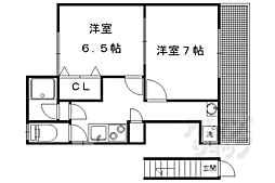 吉田上大路町貸家8−5 2F