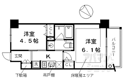エステムプラザ京都河原町通IIレジデンシャル 603