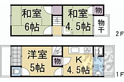 京都市中京区西ノ京右馬寮町の一戸建て