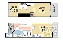 京都市中京区聚楽廻東町の一戸建て