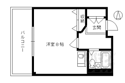 フラッツ本町月ノ輪 204