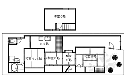 京都市北区紫竹下高才町の一戸建て