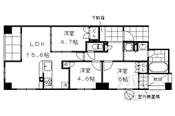 イーグルコート京都河原町 1102