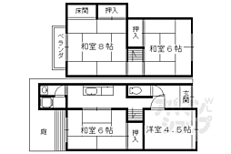 京都市北区西賀茂大栗町の一戸建て