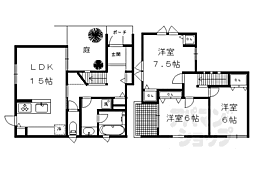 京都市左京区北白川東瀬ノ内町の一戸建て