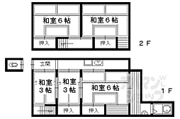 京都市左京区北白川東平井町の一戸建て